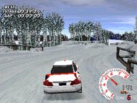 une photo d'Ã©cran de V-Rally 97 Championship Edition sur Sony Playstation